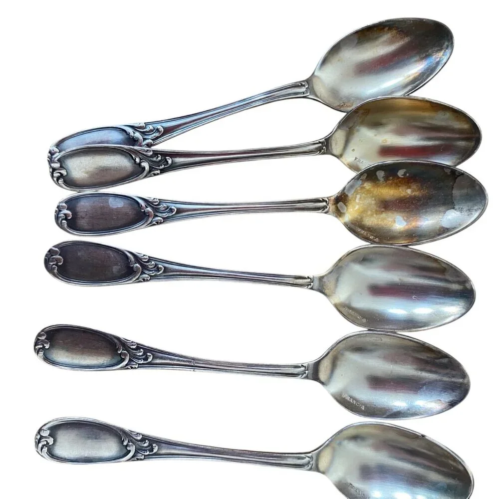 Plata Lappas‎ Flatware Set France Scroll Design 61 pieces Inox Stainless Steel